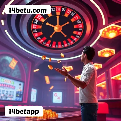 14betapp bônus R$5.000 + 500 giros - Rollover 35x, prazo 30 dias, 38% taxa conversão